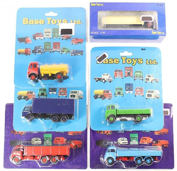 6 ASSORTED 176 BASE TOYS DIECAST VEHICLES 7S