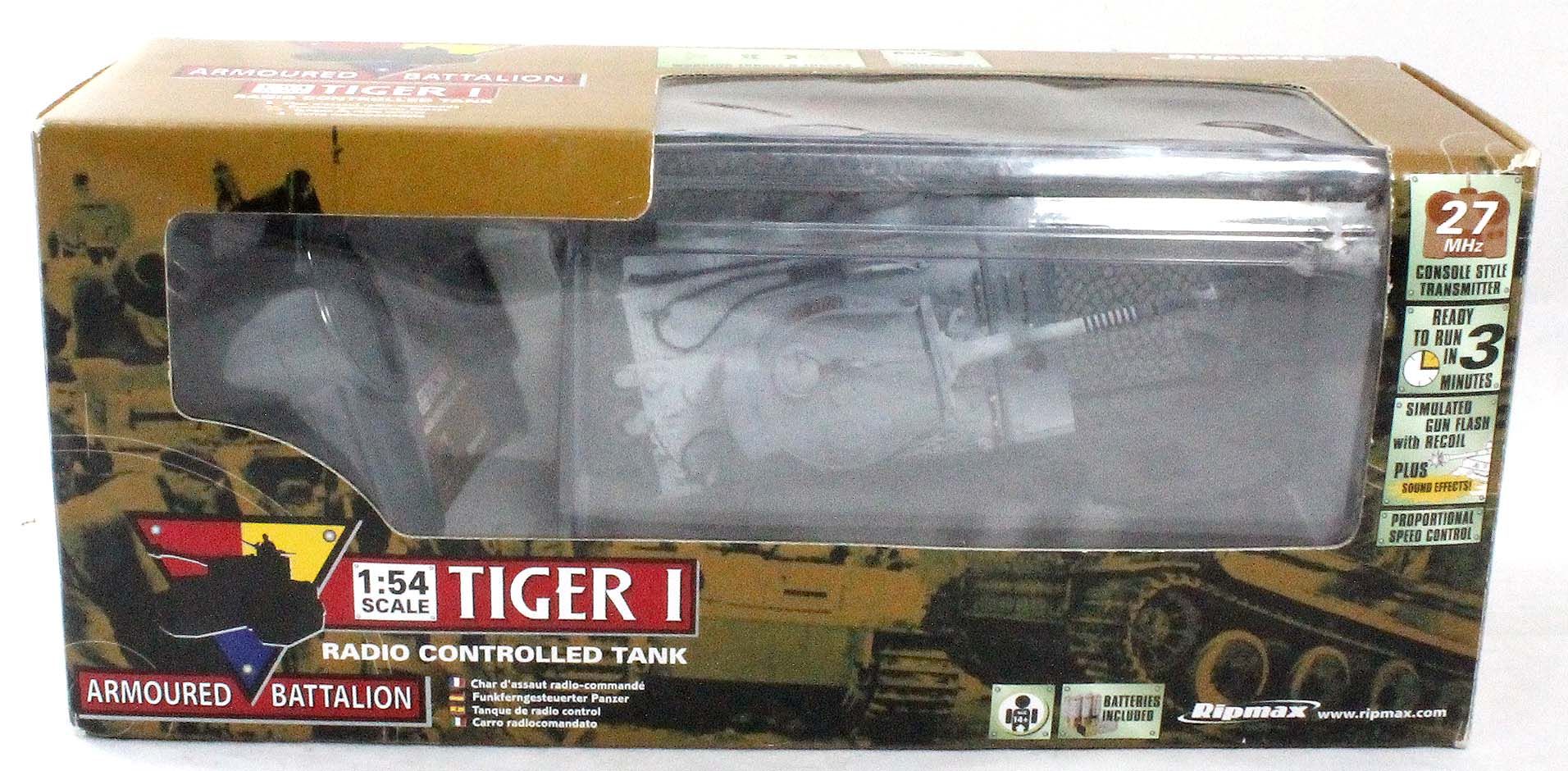 154 Scale Ripmax Armoured Battalion Radio Controlled Tiger I Tank