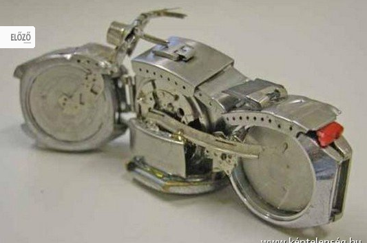 Kreasi Motor Gede dari jam tangan bekas