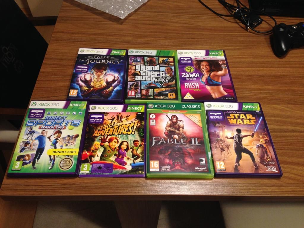  Satılık Kinect + 2 adet oyun