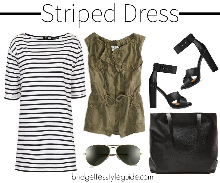 Striped Dress OOTD Striped Dress OOTD