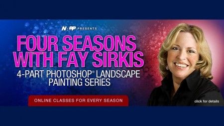 Photoshop Landscape Painting, Four Season Summer with Fay Sirkis Photoshop Landscape Painting, Four Season Summer with Fay Sirkis