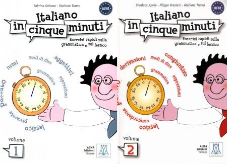 Gianluca Aprile, Filippo Graziani, Giuliana Trama, Italiano in cinque minuti 1 e 2 Gianluca Aprile, Filippo Graziani, Giuliana Trama, Italiano in cinque minuti 1 e 2