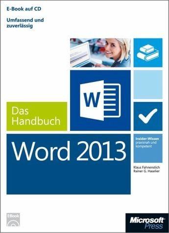 Microsoft Word 2013 - Das Handbuch