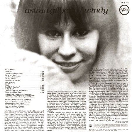 Astrud Gilberto - Windy (1968) Astrud Gilberto - Windy (1968)