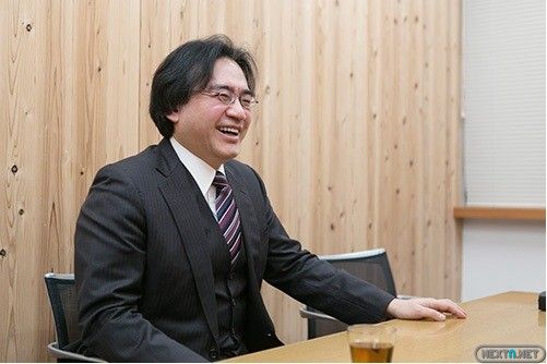 Iwata laughs again