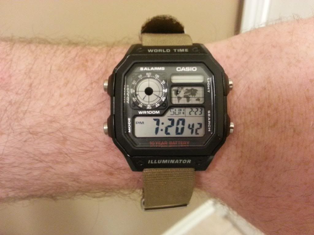strap casio ae 1200