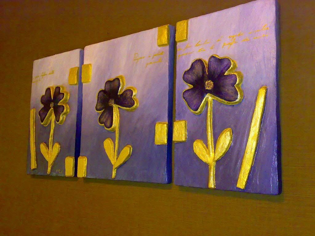Fiori in rilievo