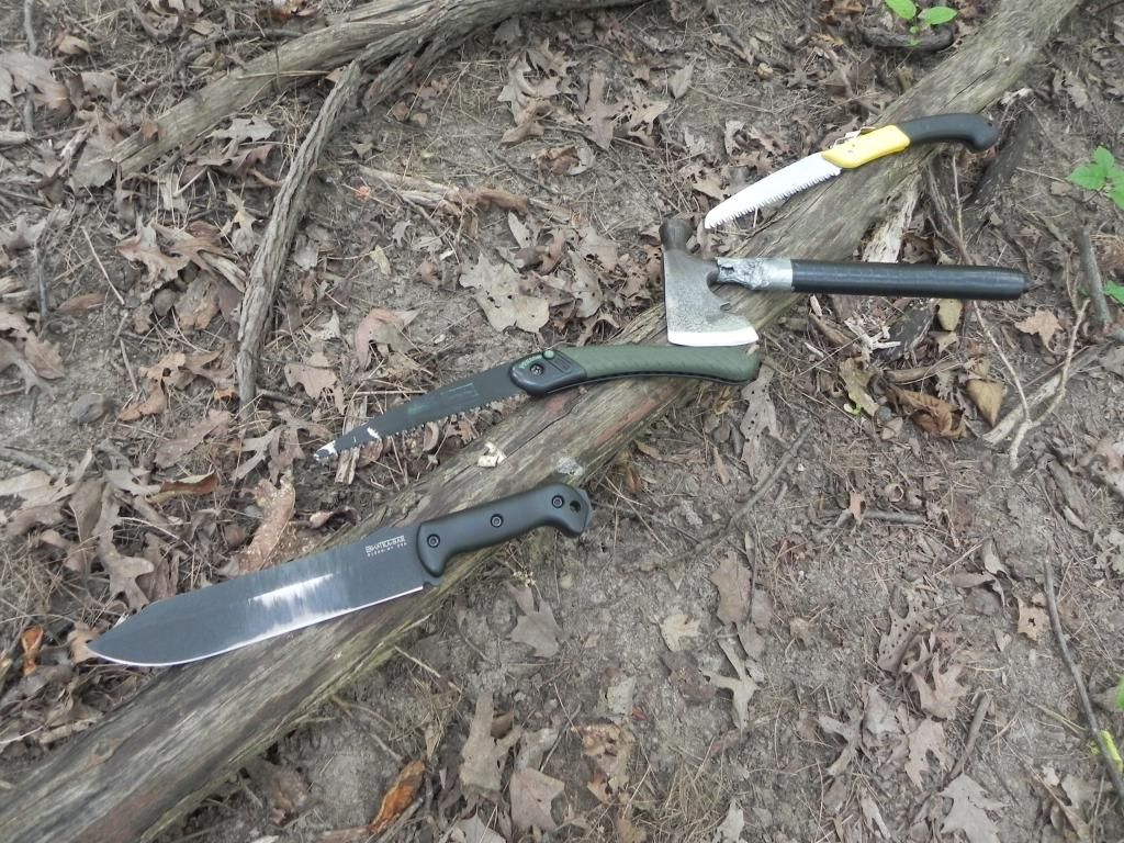 BK9 vs Hatchet vs Saw With Pics