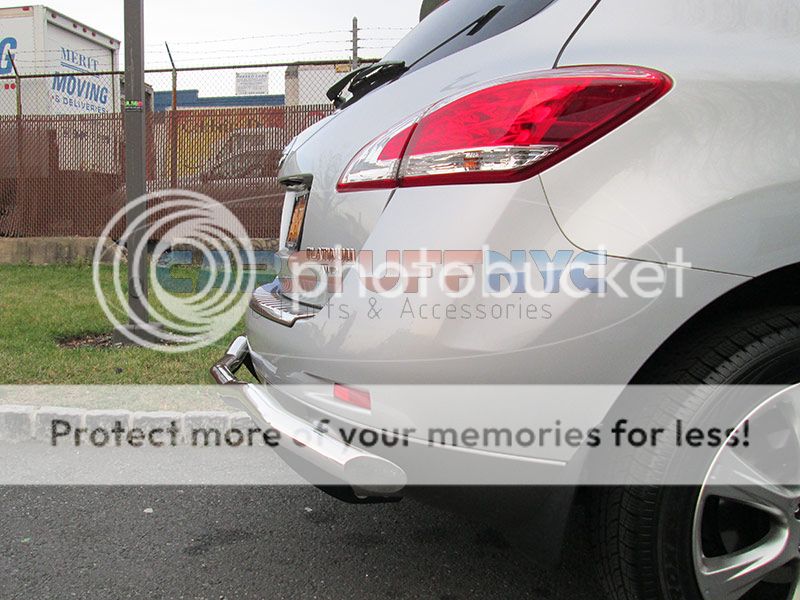 09 10 11 12 2013 Nissan Murano Rear Bumper Guard Protector Cover Shield Bar s S