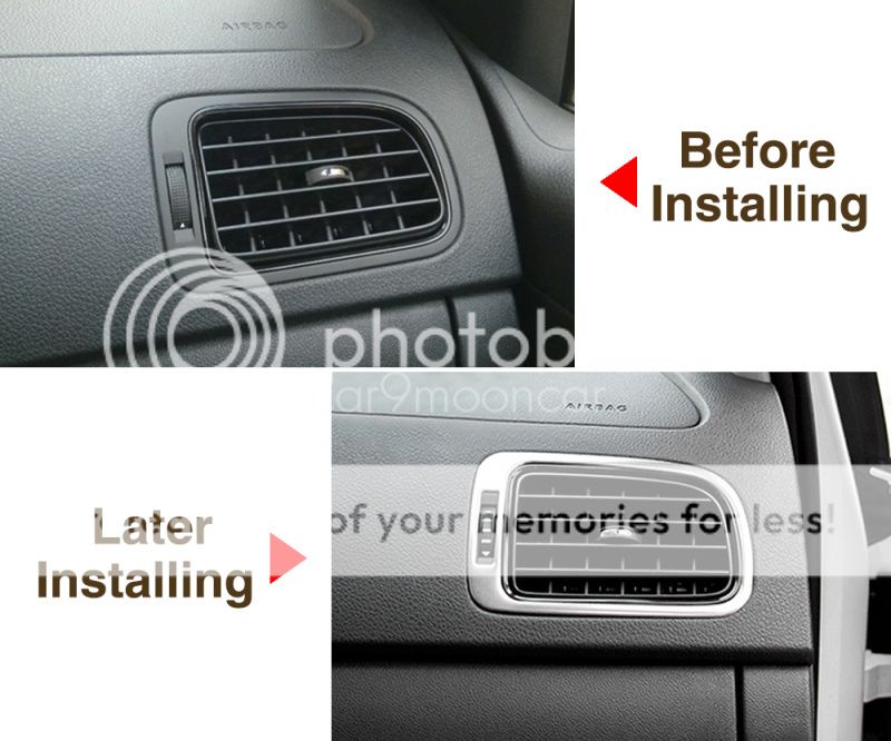 Car Interior Air Vent Cover Trim Fit For vw Volkswagen Polo 2015 | eBay