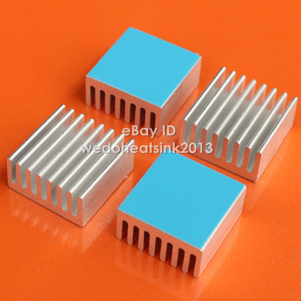 5Pcs 20*20*15mm Thermal Management Power Transistors Cooler Radiator Heat-sink