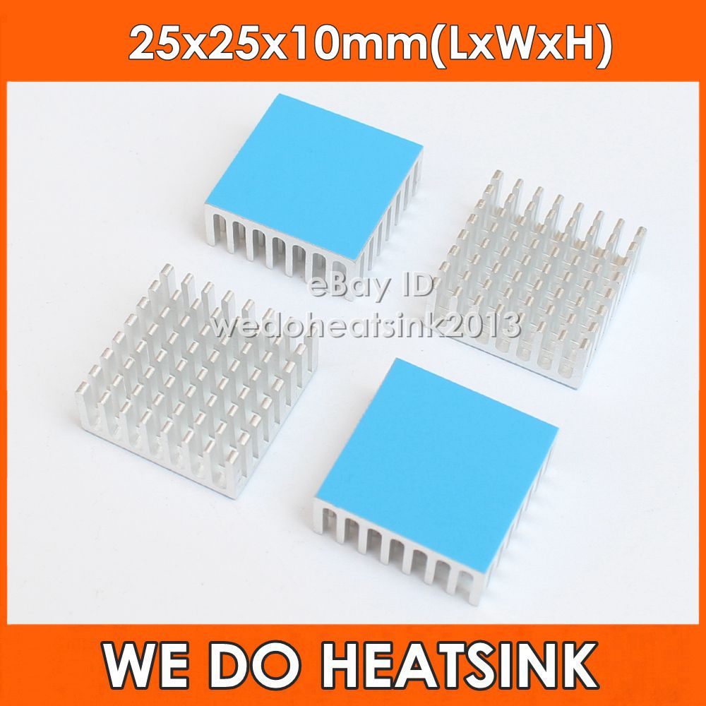 ALUMINIUM HEAT SINK 22mm x 22mm x 6mm BRAND NEW