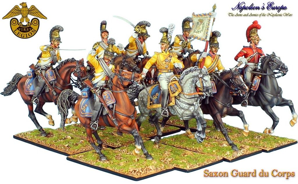 NAP0431 SAXON GUARD du CORPS TROOPER #1 - Maison Militaire