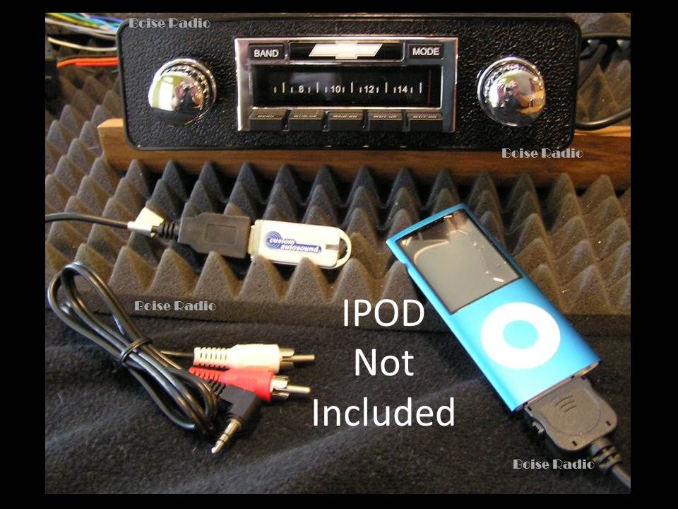 USA-630 II* 300 watt 67 Firebird  Walnut Trim AM FM Stereo Radio iPod USB Aux in