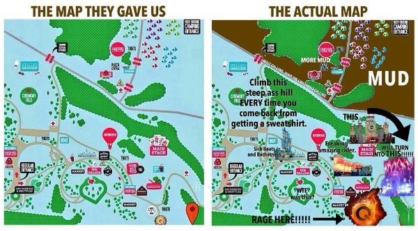 Mysteryland site layout